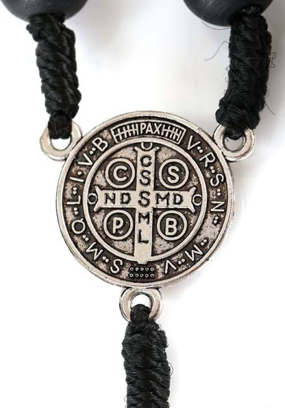 Religious Rosary Beads Costume Necklace - US 0030