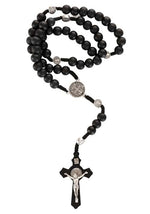 Religious Rosary Beads Costume Necklace - US 0030