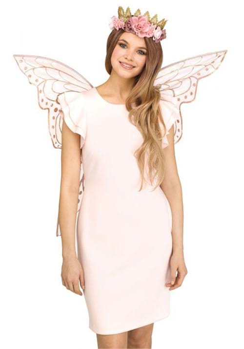 Rose Gold Fairy Sparkle Wings - US 4897