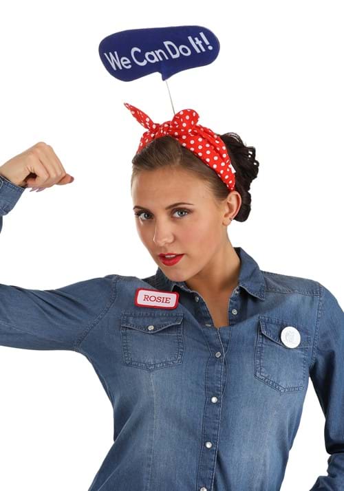 Costume Kit for Rosie the Riveter - US 8382
