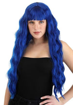 Royal Blue Full Wavy Wig for Women - US 4247