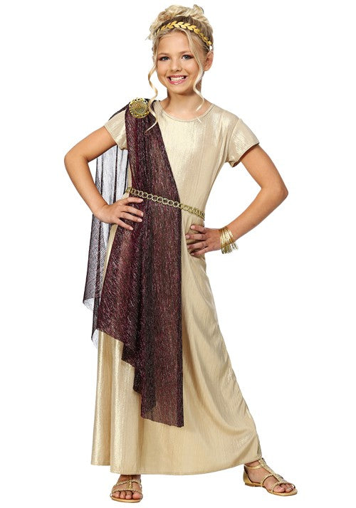 Girl's Royal Goddess Costume | Gods and Goddess Costumes - US 0182