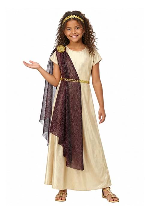 Girl's Royal Goddess Costume | Gods and Goddess Costumes - US 0182