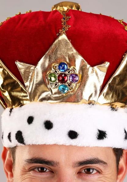 Red Royal King Hat - US 2985
