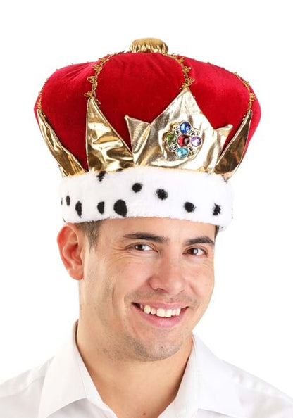 Red Royal King Hat - US 2985