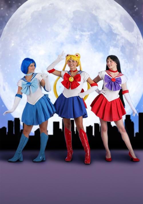 Sailor Moon Women's Sailor Mars Costume - US 9099