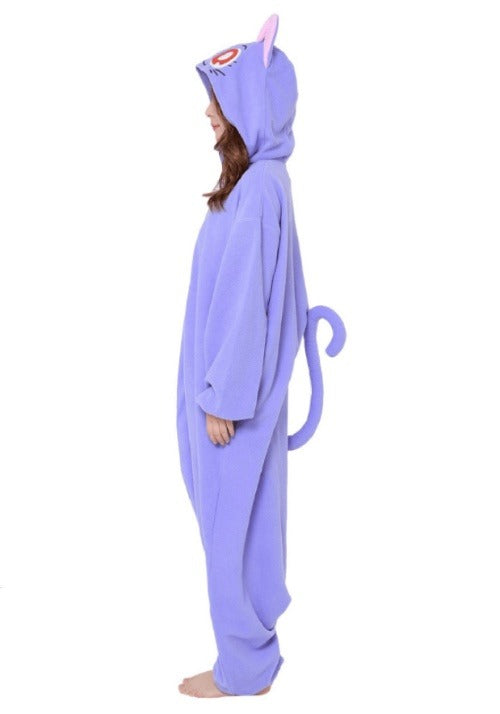 Sailor Moon Adult Luna Kigurumi Costume - US 3515