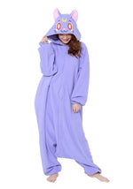 Plus Size Sailor Moon Luna Kigurumi Costume for Adults - US 9262