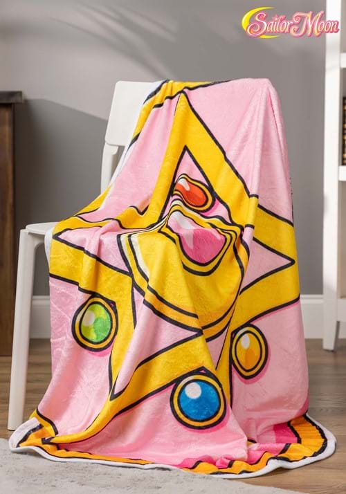 Sailor Moon Crystal Star Compact Throw Blanket - US 7060