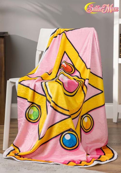 Sailor Moon Crystal Star Compact Throw Blanket - US 7060