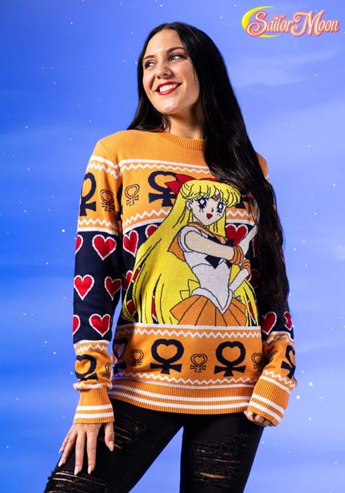 Sailor Moon Sailor Venus Sweater for Adults - US 0056