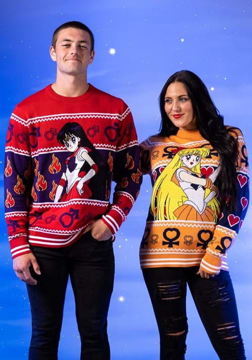 Sailor Moon Sailor Venus Sweater for Adults - US 0056