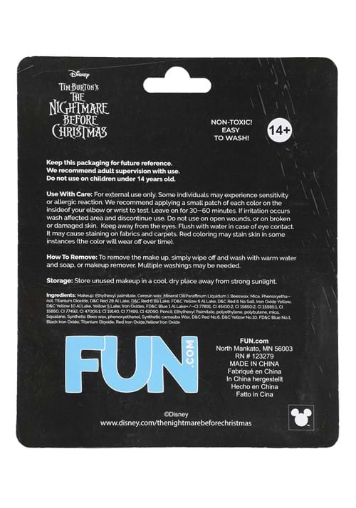 Disney Nightmare Before Christmas Sally Costume Makeup Kit - US 8727