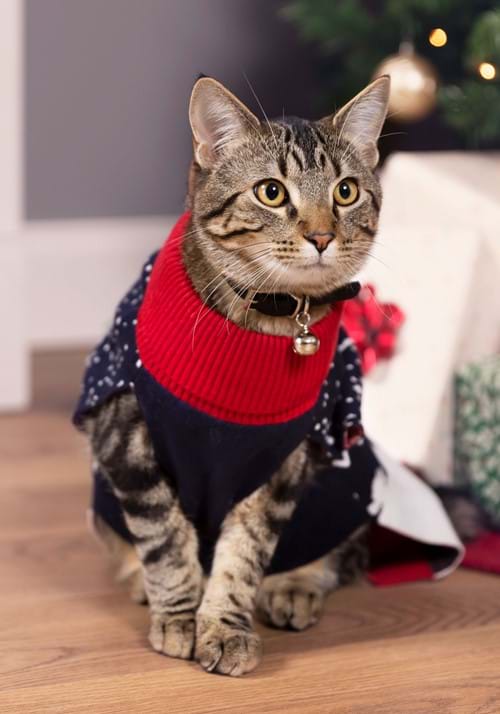 Santa and Reindeer Sweater for Pets - US 8181