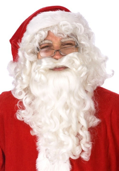 Adult Santa Claus Wig and Beard Set - US 7191