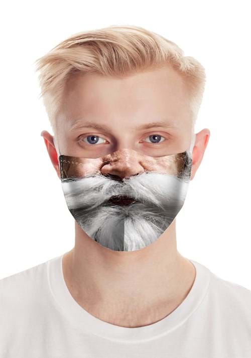 Face Mask Santa Claus Beard - US 9695
