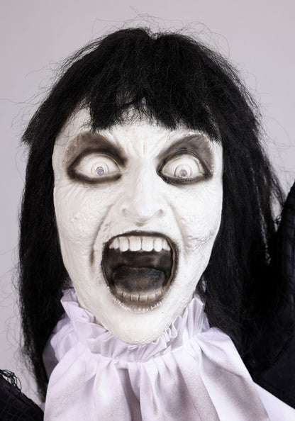5.5FT Saravel the Shrieking Specter Animatronic Decoration - Scream Saver - US 7177