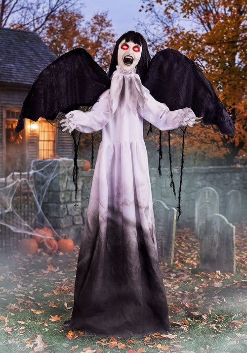 5.5FT Saravel the Shrieking Specter Animatronic Decoration - Scream Saver - US 7177