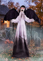 5.5FT Saravel the Shrieking Specter Animatronic Decoration - Scream Saver - US 7177