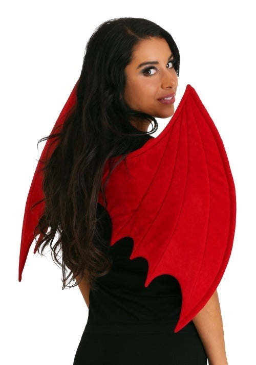 Adult Red Satan Costume Wings - US 5177