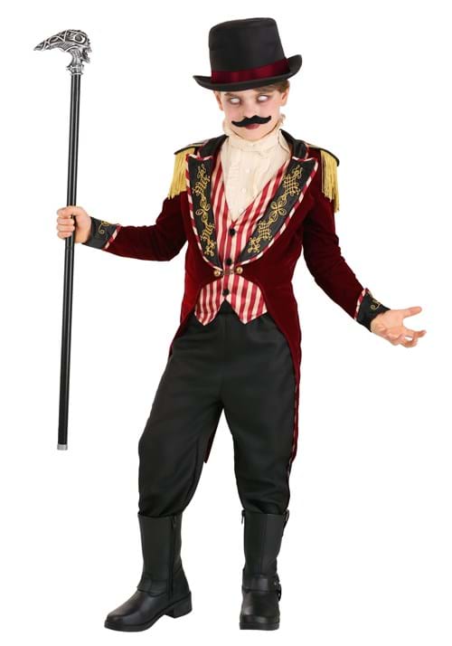 Boy's Scary Ringmaster Costume - US 9729
