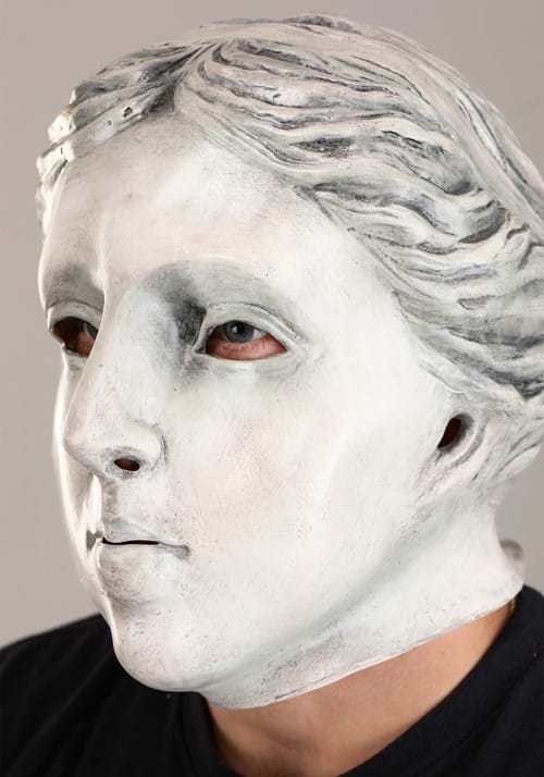 Scary Sullen Statue Mask for Adults - US 6115