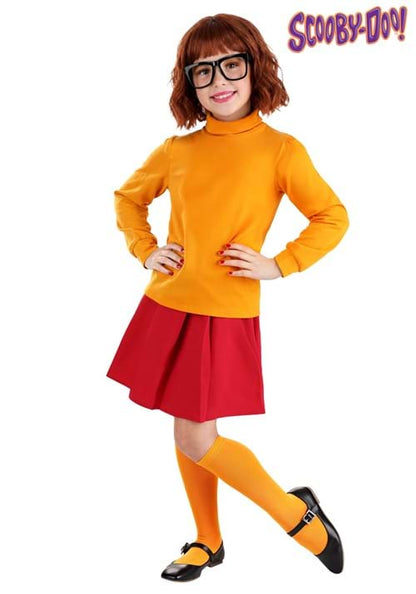 Girl's Scooby Doo Velma Costume - US 6239