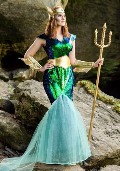 Women's Sea Siren Costume - US 7810