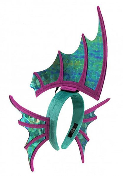 Seahorse Shimmer Fin Headband Accessory - US 3436