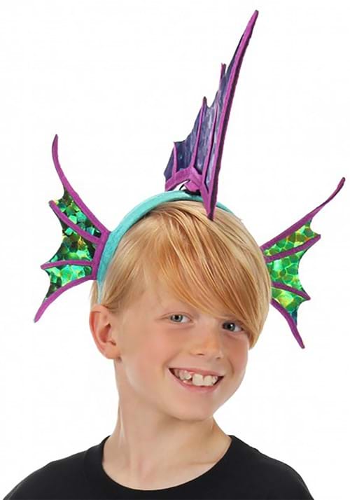Seahorse Shimmer Fin Headband Accessory - US 3436