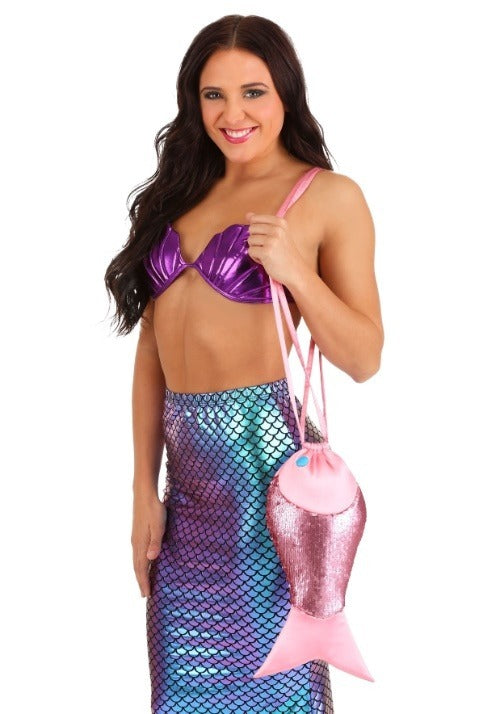 Sequin Fish Purse Accessory - US 8346