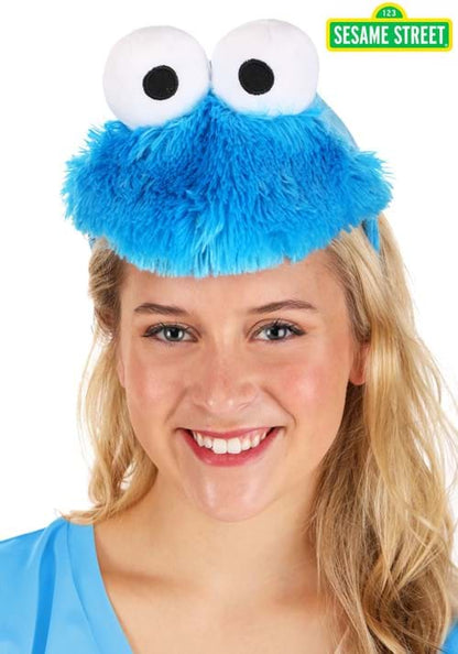 Sesame Street Cookie Monster Face Costume Headband - US 3433