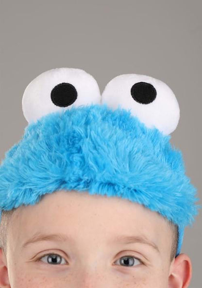 Sesame Street Cookie Monster Face Costume Headband - US 3433