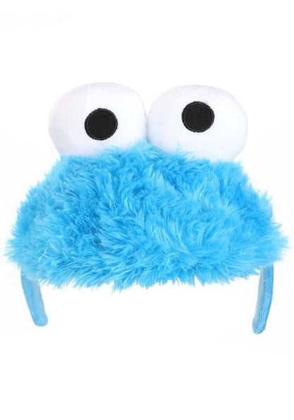 Sesame Street Cookie Monster Face Costume Headband - US 3433