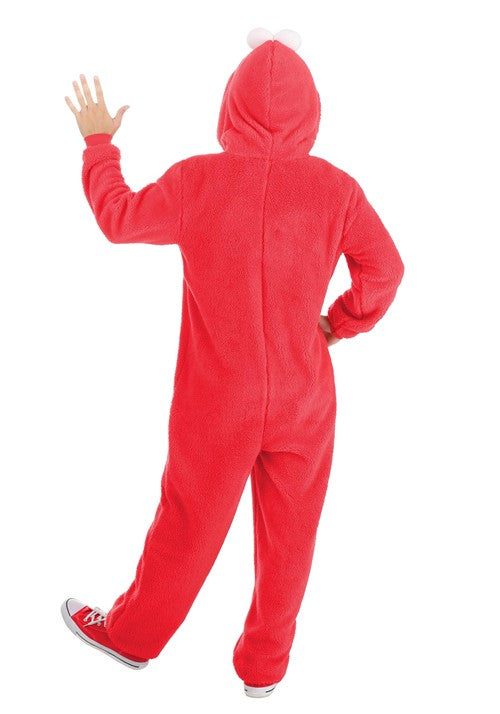 Sesame Street Elmo Onesie Costume for Adults - US 1882
