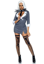 Sexy Women's Bone Babe Costume - US 6057