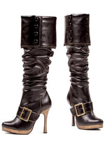 Sexy Buckle Pirate Boots - US 2368