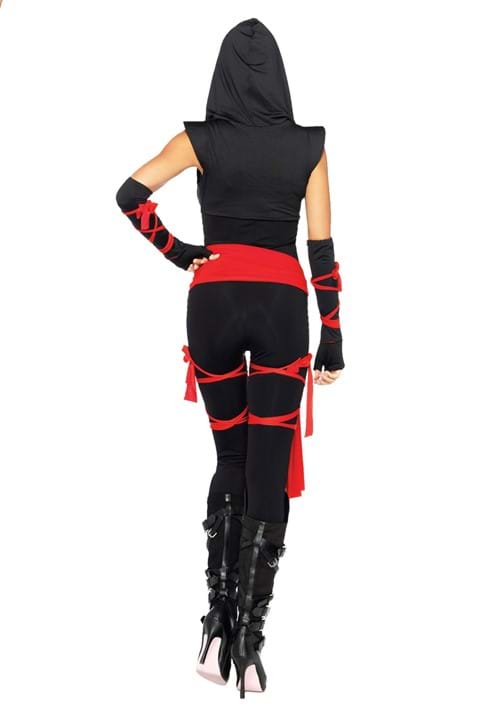 Sexy Deadly Ninja Costume for Women - US 5400