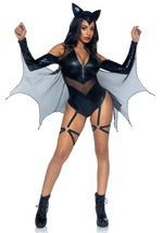 Women's Sexy Midnight Bat Costume - US 9991