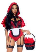Naughty Miss Red Women's Sexy Costume - US 9220