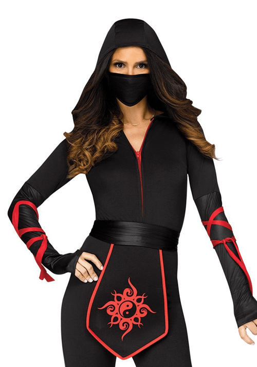 Sexy Ninja Warrior Women's Costume - US 8690