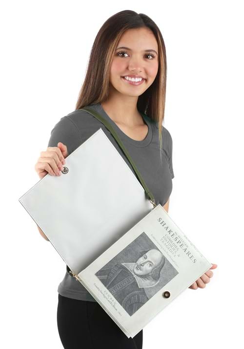Shakespeare Book Costume Purse - US 3161