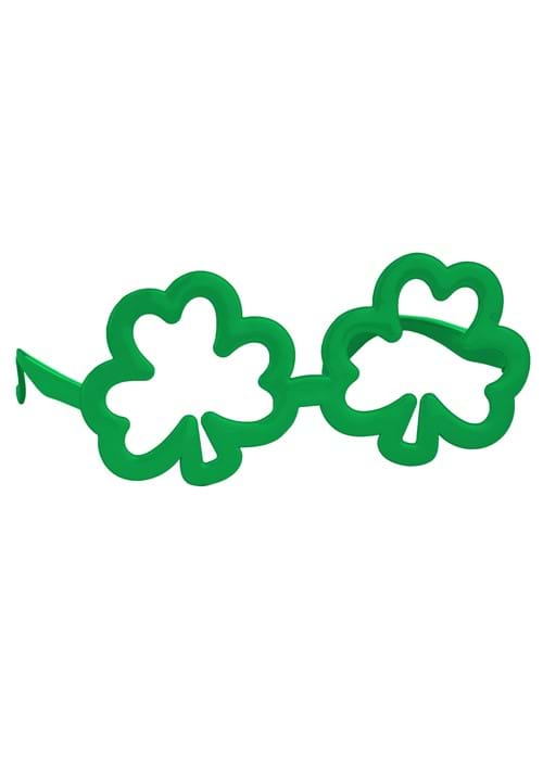 Green Saint Patrick's Day Shamrock Glasses - US 9833