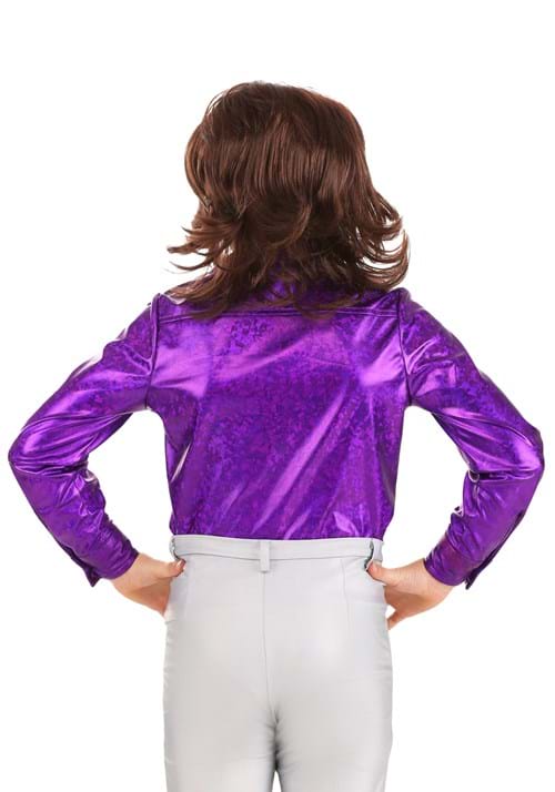 Kid's Shattered Glass Disco Costume Shirt - US 6001