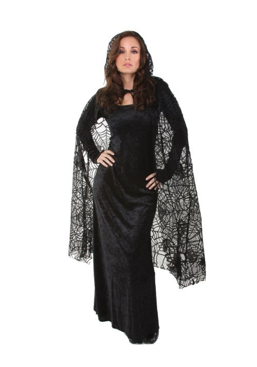 Spiderweb Sheer Cape - US 7022