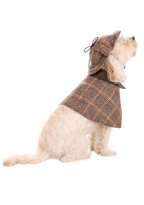 Sherlock Holmes Costume for Pets - US 6188