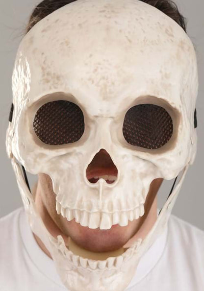 Shining Mascot Skull Mouth Mover Mask - US 9801
