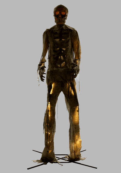 12FT Short Circuit Mummy Animatronic Decoration - US 9293