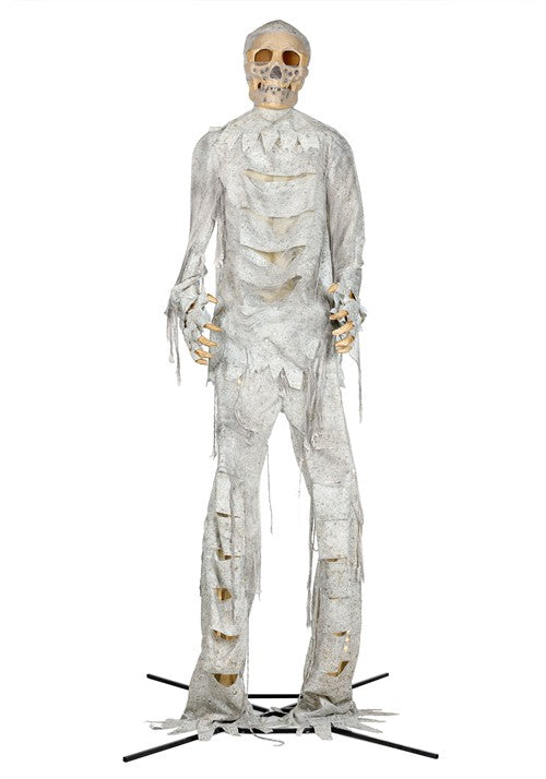12FT Short Circuit Mummy Animatronic Decoration - US 9293