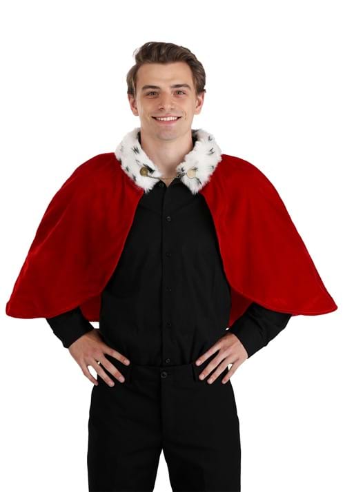 Unisex Short Royal Cape Accessory - US 1930